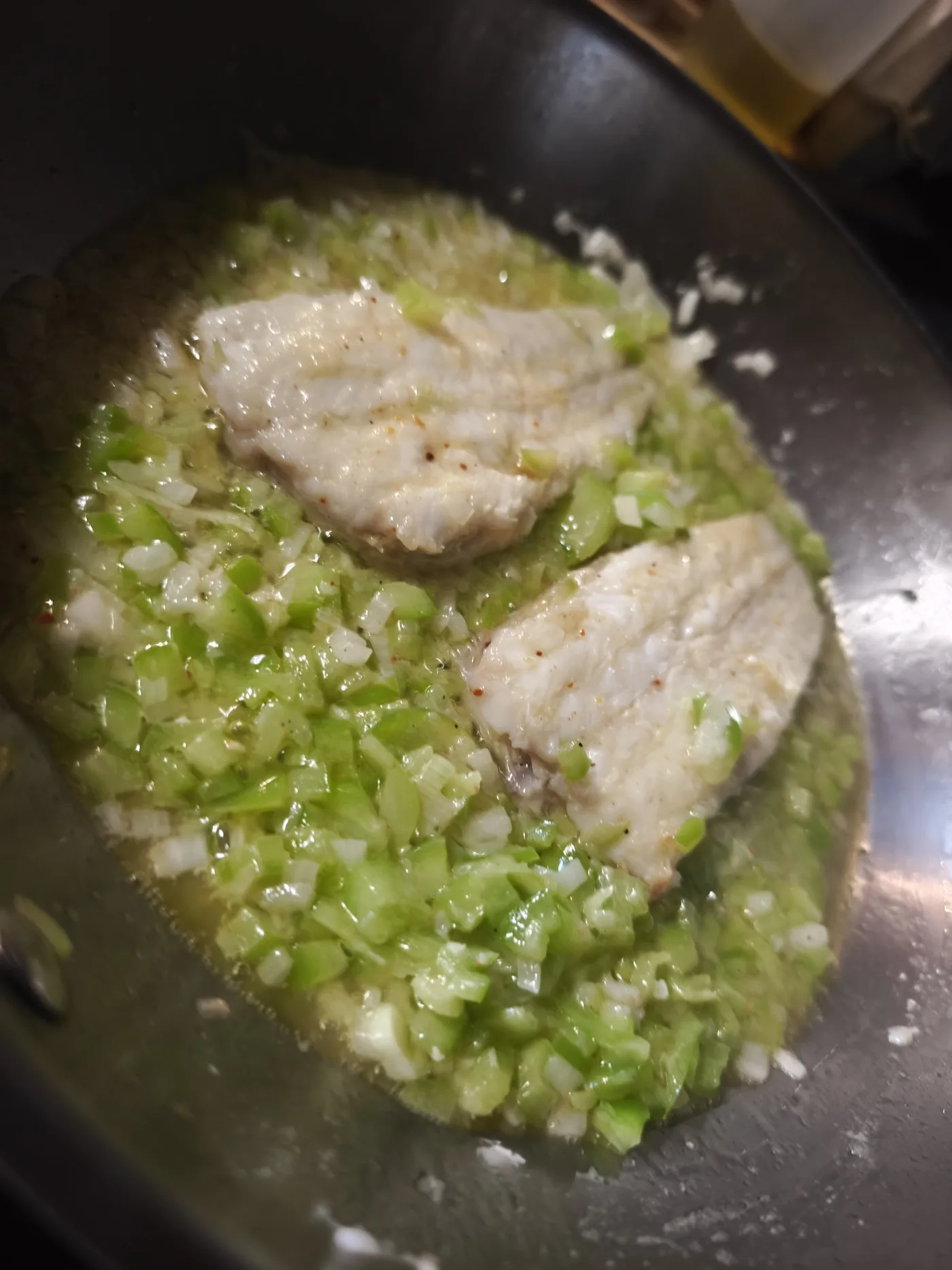Filet de sole aux poivrons étape 5