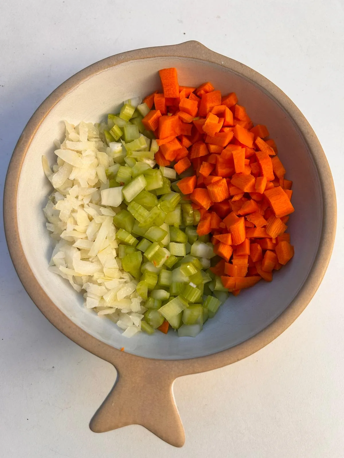 pâtes al ragù italiennes étape 1