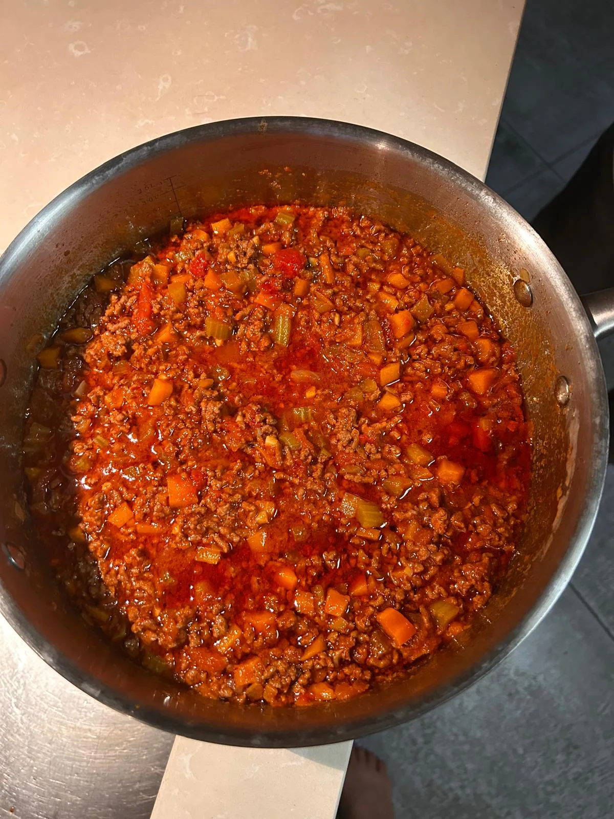 pâtes al ragù italiennes étape 5
