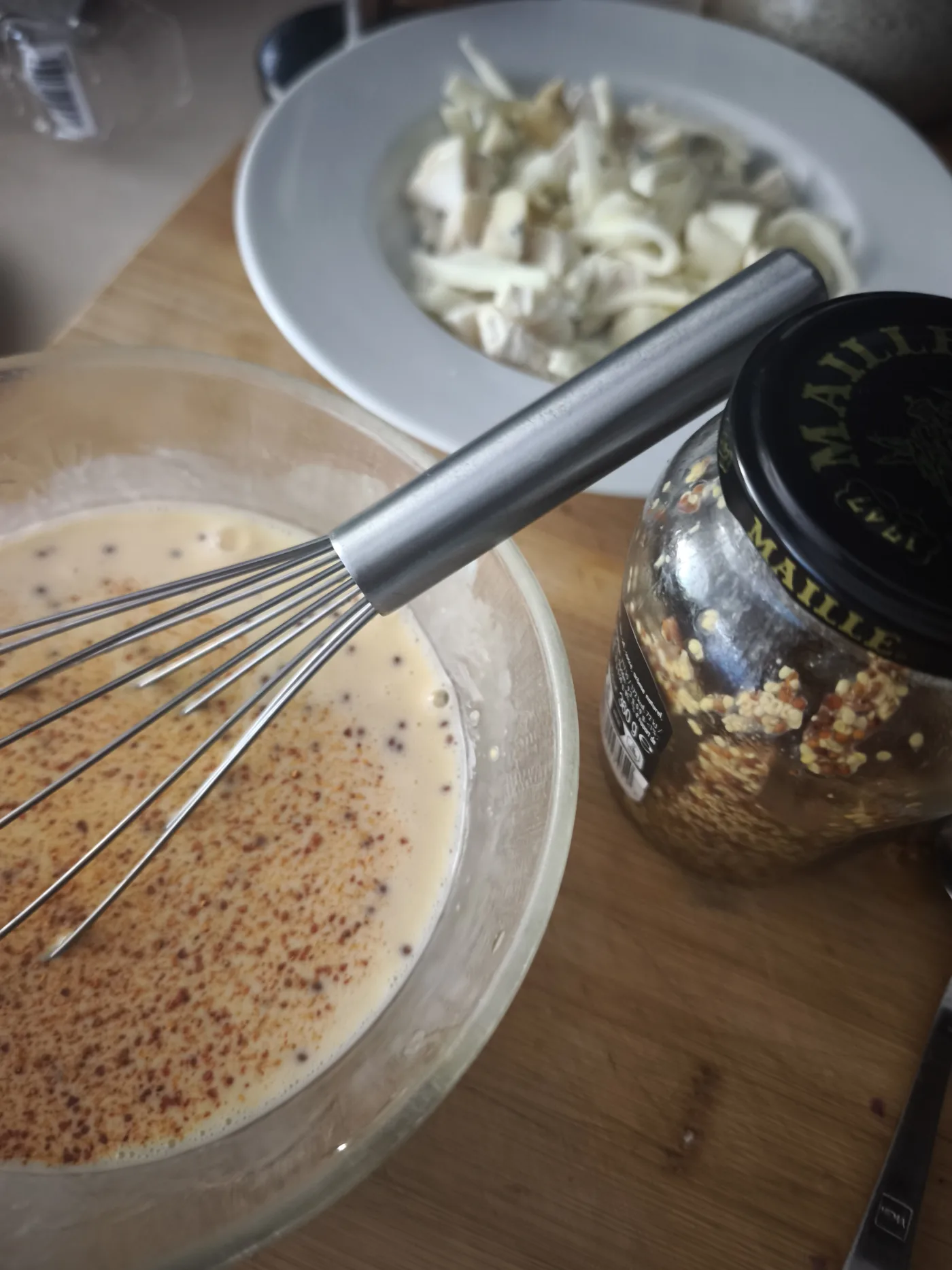 Tarte aux poireaux, fromages de chèvre et autres fromages étape 4